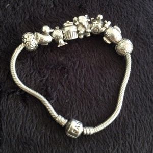 Pandora bracelet with beads